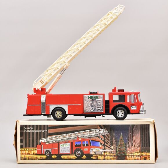 VTG HESS TRAINING VAN FIRE TRUCK GAS GASOLINE TANKER CHRISTMAS VAN LOT BUNDLE - Picture 2 of 6